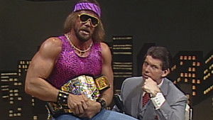 Poster for Poetry time with "Leaping" Lanny Poffo