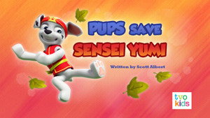 Poster for Pups Save Sensei Yumi