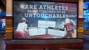 Poster for Athletes: Groomed to Be Untouchable and Above the Law