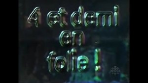 Poster for 4 et demi en folie !