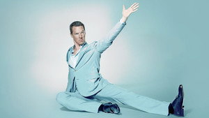 Poster for Benedict Cumberbatch with Arcade Fire