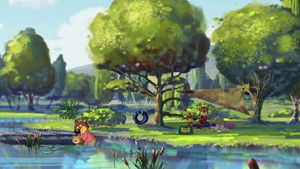 Poster for The lake of tranquility