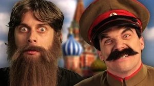 Poster for Rasputin vs. Stalin