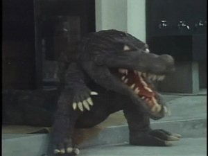 Poster for The Crocodile Beastman Who Attacked the School
