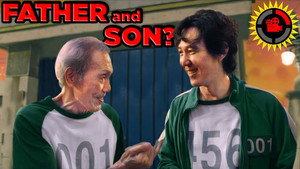 Poster for Squid Game, Is 001 the FATHER of 456?