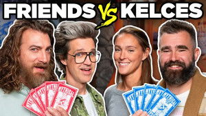 Poster for Best Friends vs. Married Couple (ft. Jason & Kylie Kelce) Poster for Best Friends vs. Married Couple (ft. Jason & Kylie Kelce)