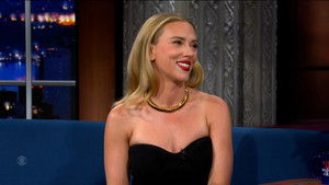 Poster for Scarlett Johansson, Sen. Mark Kelly