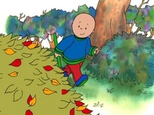 Poster for Caillou Rakes the Leaves