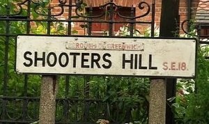 Poster for Blitzkreig on Shooter’s Hill - South London