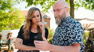 Poster for Mænd er jaget vildt!