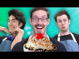 Poster for The Try Guys Make Ice Cream Without A Recipe