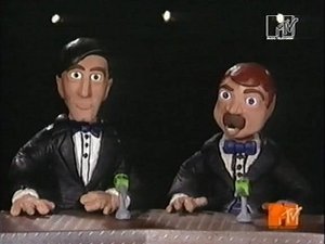 Poster for Celebrity Deathmatch Goes to the Movies