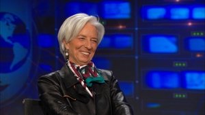 Poster for Christine Lagarde