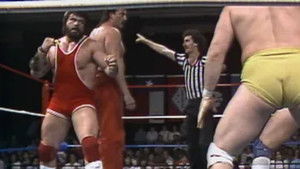 Poster for Mid-South Wrestling - Apr. 06, 1985