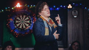 Poster for Thin Lips, Fat Lines & a Poem on Princess Di