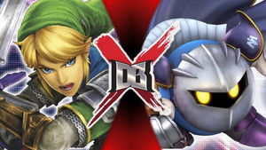 Poster for Link VS Meta Knight