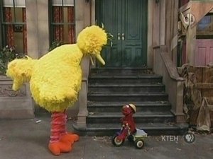 Poster for Big Bird Breaks Elmo's Tricycle