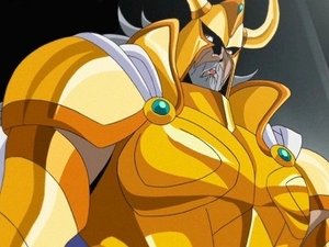 Poster for Fateful Meeting! The smashing Gold Saint!