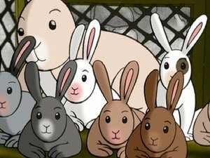 Poster for Curious George's Bunny Hunt
