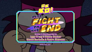 Poster for Let's Fight to the End (2)