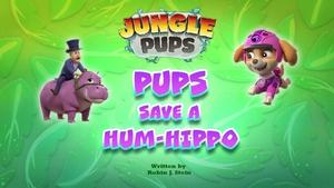 Poster for Jungle Pups: Pups Save a Hum-Hippo