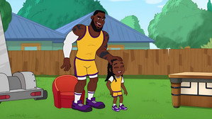 Poster for LeBron and Zhuri James