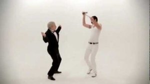 Poster for Epic Dance Battle of History - Frank Sinatra vs Freddie Mercury