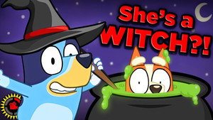 Poster for Bluey is a WITCH?!