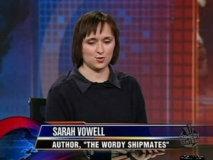 Poster for Sarah Vowell