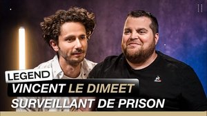 Poster for Prison debate: a warden confronts a heavily convicted prisoner