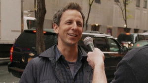 Poster for She Clucks or She Sucks?, with Seth Meyers