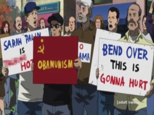 Poster for It's a Black President, Huey Freeman