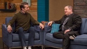 Poster for Patton Oswalt Wears a Black Blazer and Dress Shoes