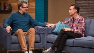 Poster for Fred Armisen Wears Black Jeans & Glasses