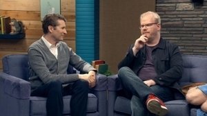 Poster for Jim Gaffigan Wears a Blue Jacket & Plum T-Shirt