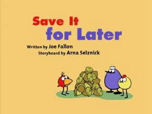 Poster for Save It for Later