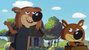 Poster for Mini Wolf sees his Cousin again