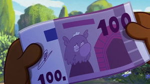 Poster for Mini Wolf finds banknote