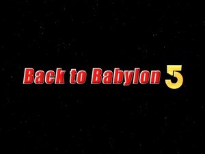 Poster for Back to Babylon 5