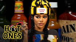 Poster for Teyana Taylor Battles One Hot Sauce After Another While Eating Spicy Wings Poster for Teyana Taylor Battles One Hot Sauce After Another While Eating Spicy Wings