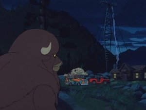 Poster for Cavey and the Baffling Buffalo Man
