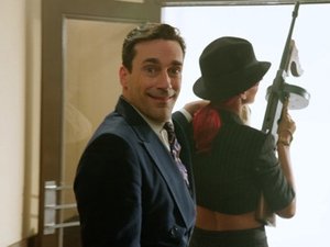 Poster for Jon Hamm with Rihanna