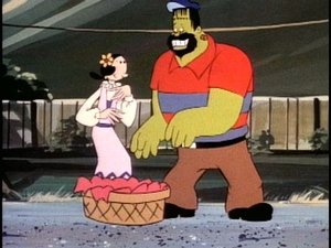 Poster for Popeye Meets the Blutostein Monster