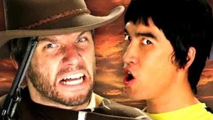 Poster for Bruce Lee vs. Clint Eastwood