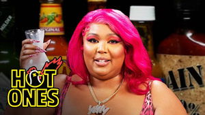 Poster for Lizzo Earns Her Hot Sauce Crown While Eating Spicy Wings