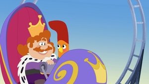 Poster for The Royal Rollercoaster / Clucky Sinclair and the Three Bears