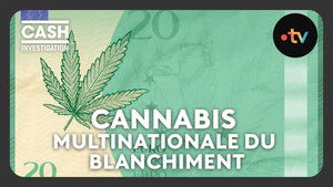 Poster for Cannabis, the multinational laundering company