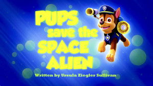 Poster for Pups Save the Space Alien