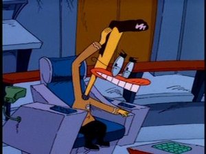 Poster for Where No Duckman Has Gone Before