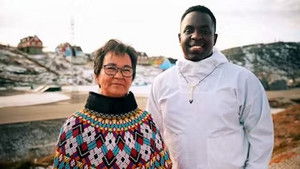 Poster for På glatis i Grønland Poster for På glatis i Grønland